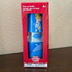 NIB Disney Cinderella Pop Up Radio